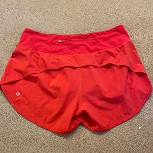 Lululemon shorts size 8 tall